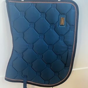 Equestrian Stockholm Monaco Blue Saddle Pad